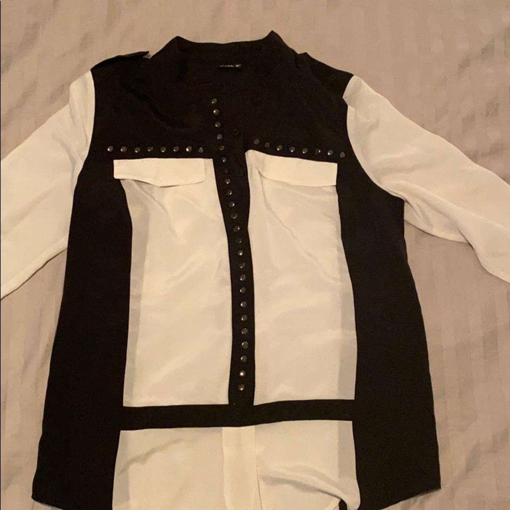 Sheer dress shirt